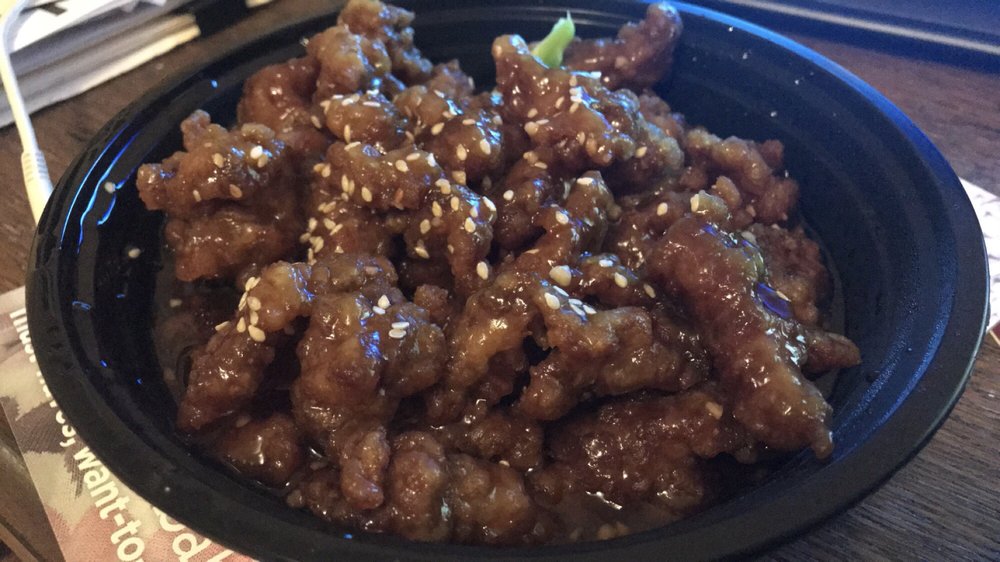 Order S20. Crispy Sesame Beef food online from Silver Palace Express store, Forest Hill on bringmethat.com
