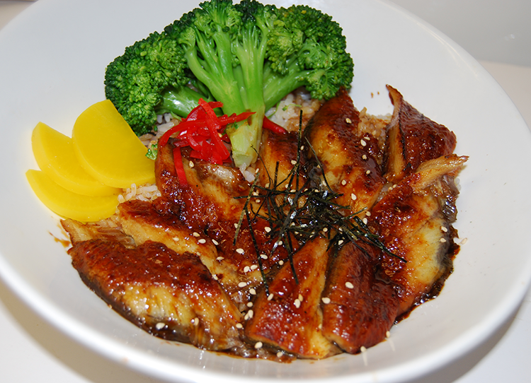 Order Unagi Donburi/D food online from Shiki Japanese Restaurant store, San Mateo on bringmethat.com