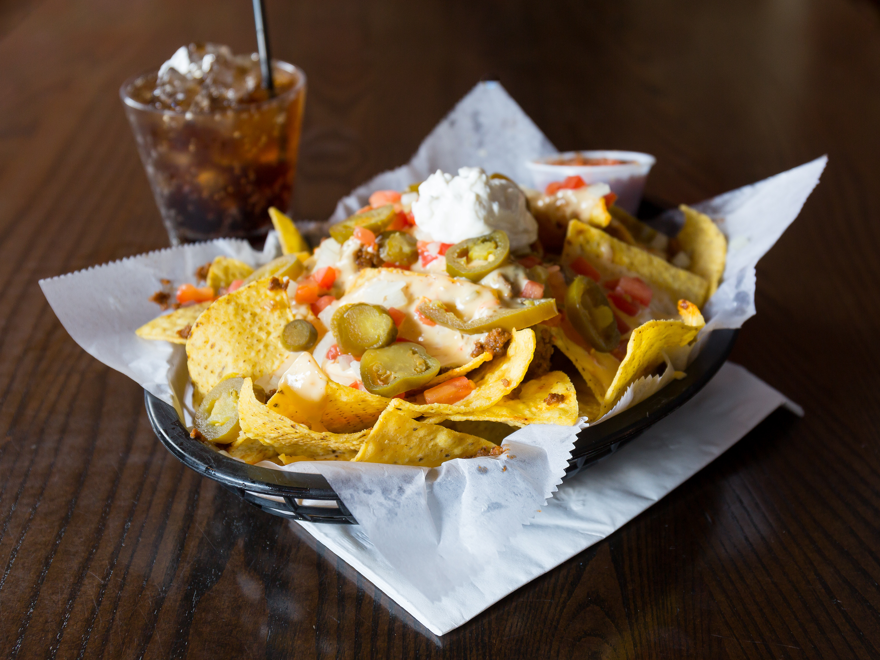 Order Mexican Nachos food online from Whiskey River - Ames store, Ames on bringmethat.com