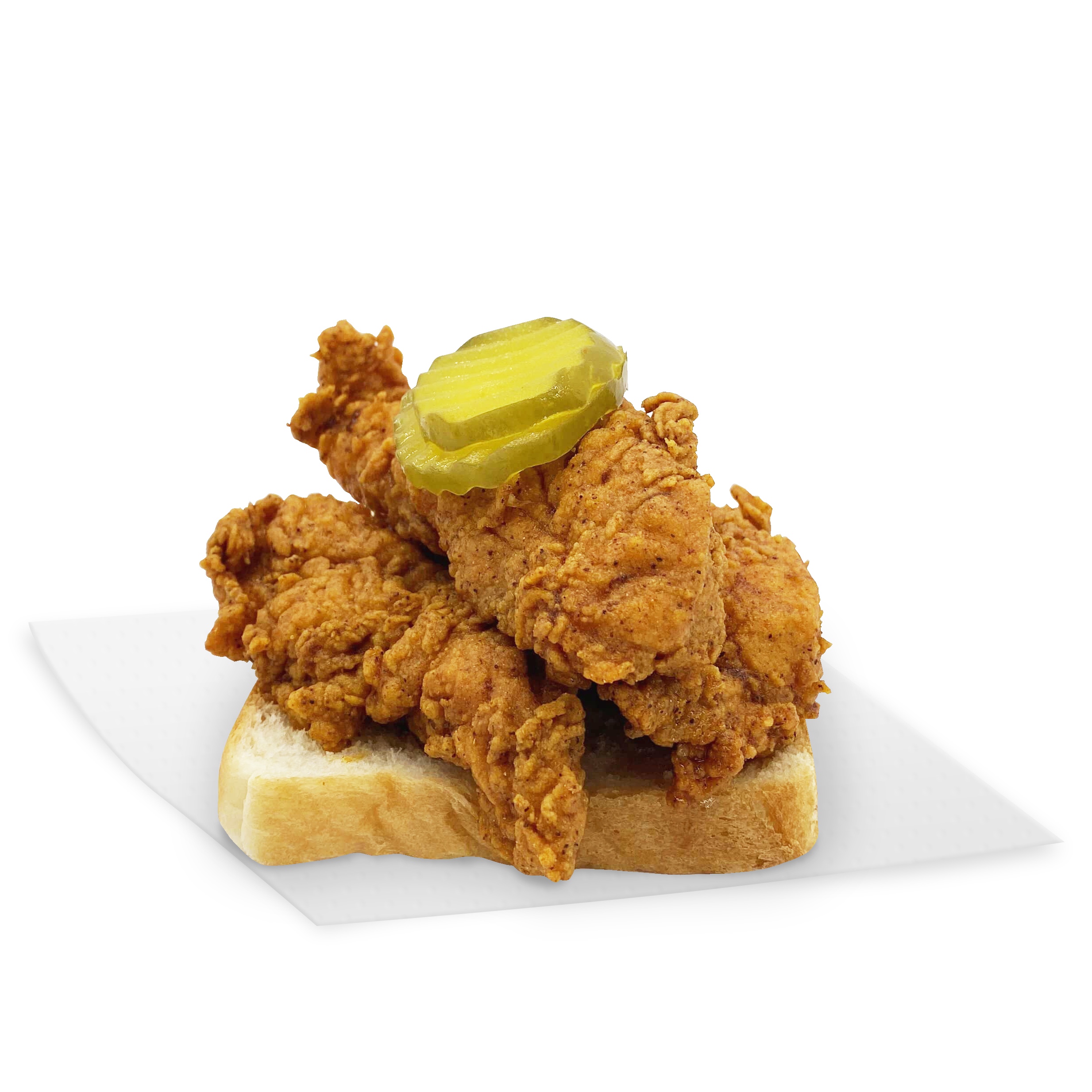 Order 3 Tenders and 1 Side food online from Bj Hot Chicken store, Nashville on bringmethat.com