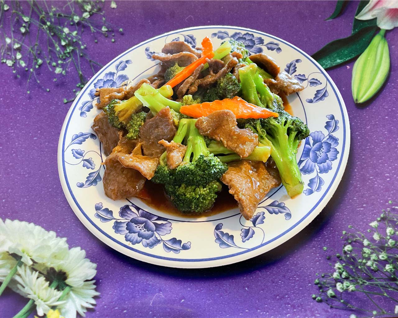Order Beef with Broccoli food online from Mings Garden store, San Jose on bringmethat.com