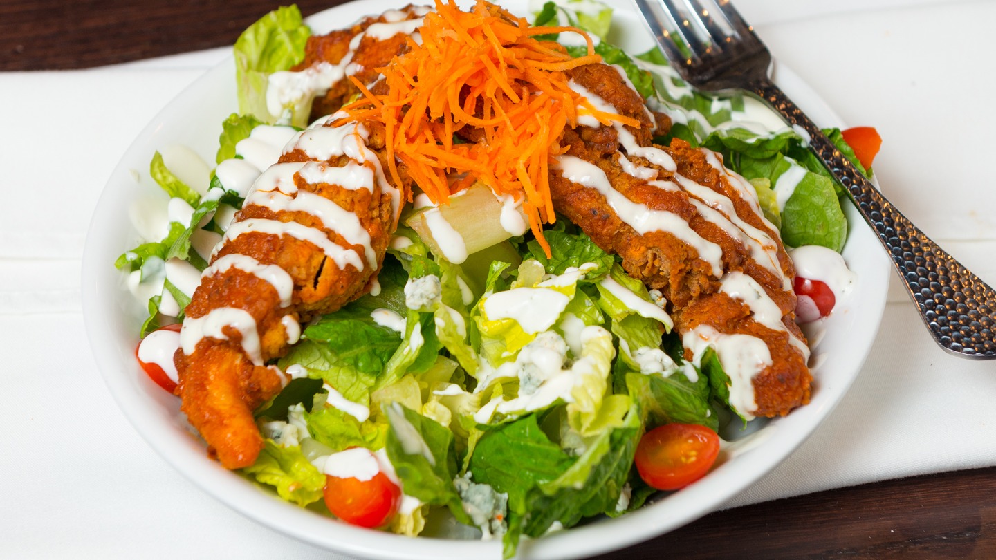 Order Buffalo Chicken Salad food online from Recovery Sports Grill store, Rensselaer on bringmethat.com