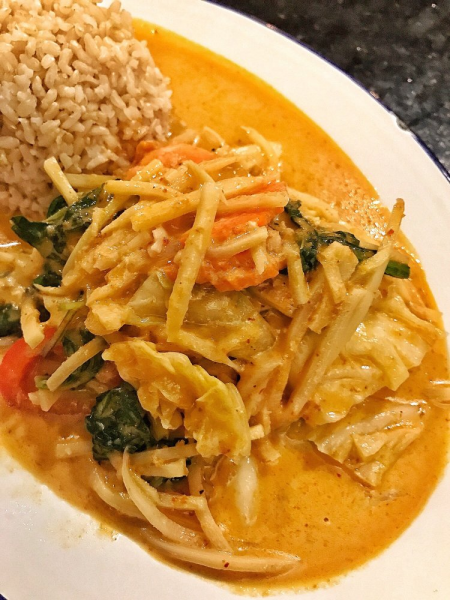 Order Red Curry food online from Chim! Thai Street Food store, Pasadena on bringmethat.com