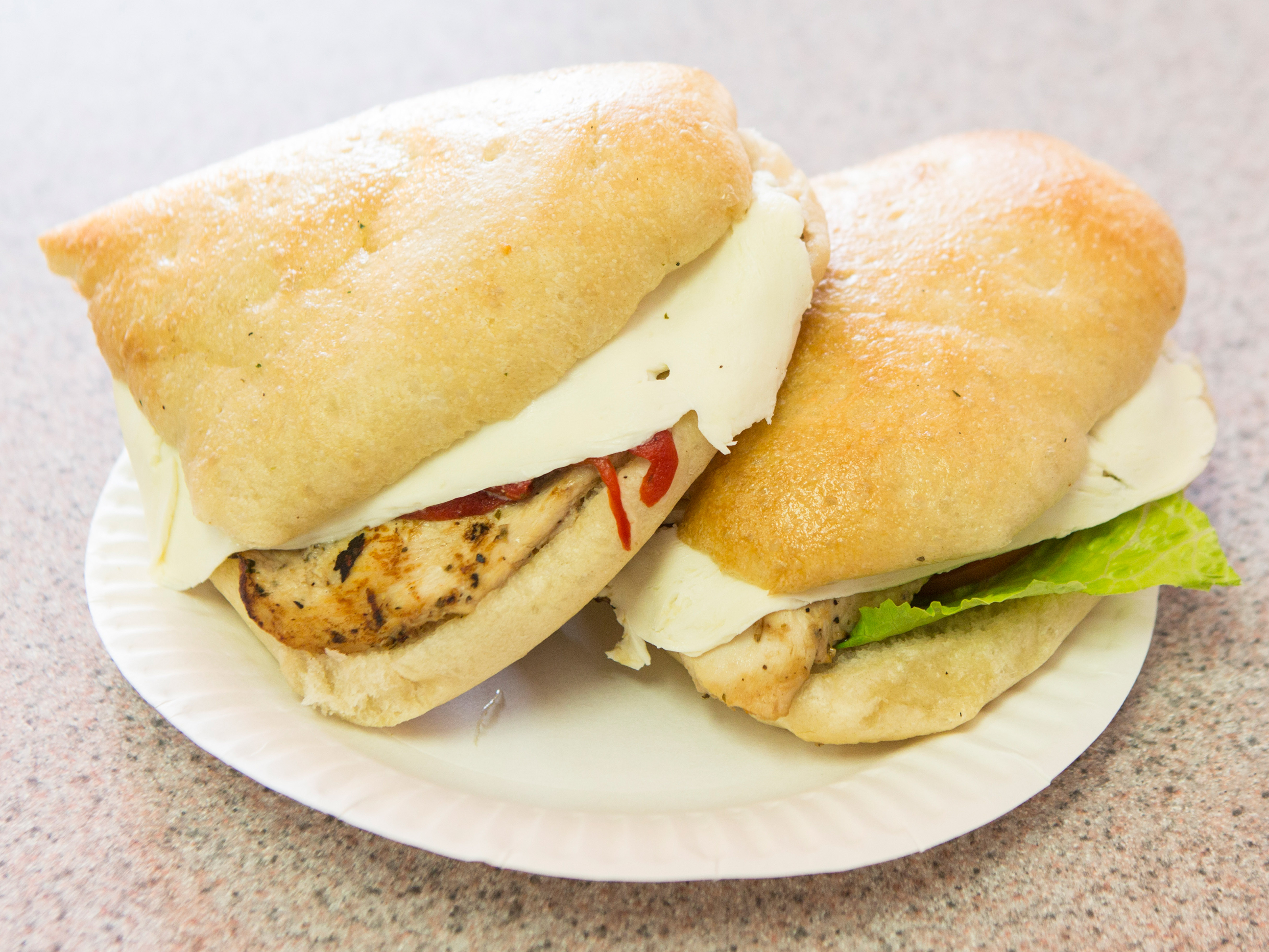 Order Grilled Chicken Panini food online from Vito Pizzeria store, Westbury on bringmethat.com