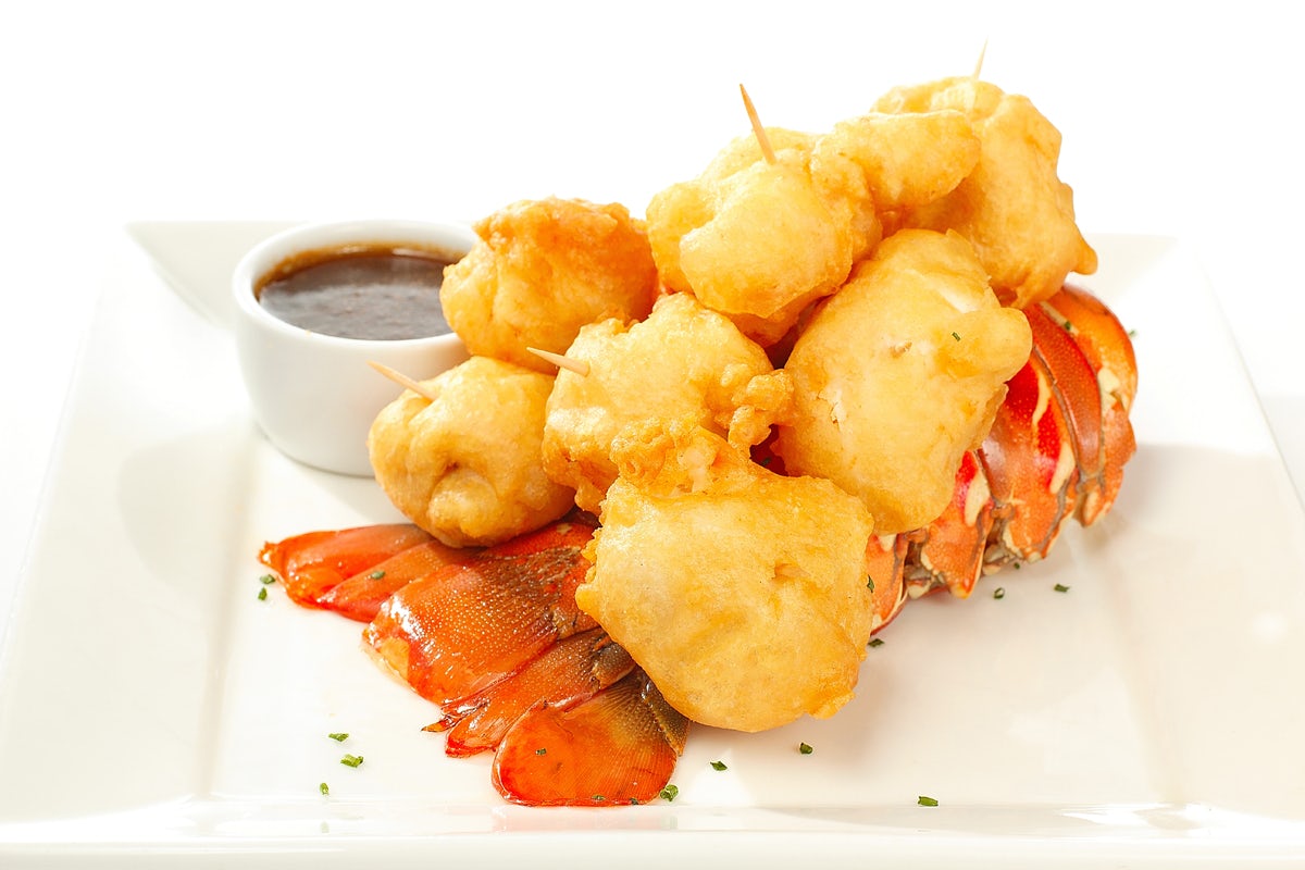 Order Tempura Fried Lobster Tail food online from Perrys Steakhouse & Grille store, Dallas on bringmethat.com