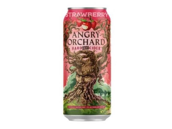 Order Angry Orchard Strawberry Cider - 6x 12oz Cans food online from Jacob's Liquor store, Sachse on bringmethat.com