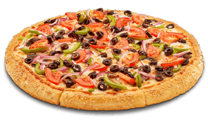 Order Veggie Pizza - Small (6 Slices) food online from Hungry Howie's Pizza & Subs store, Hollywood on bringmethat.com