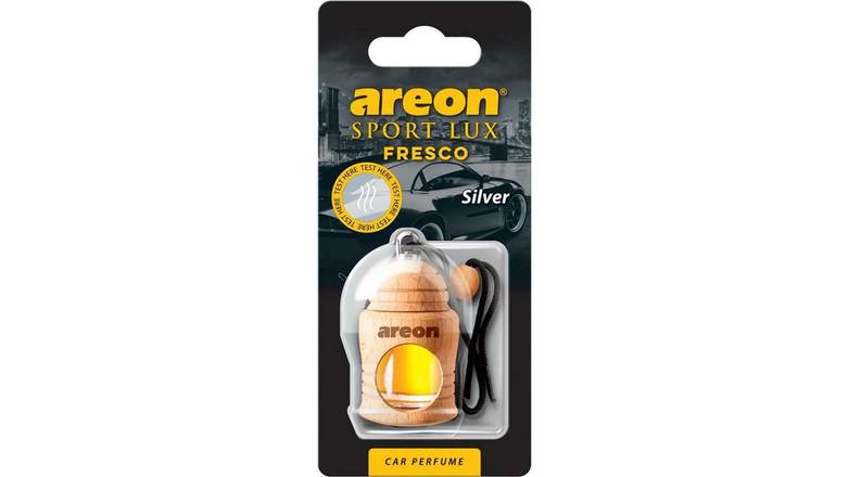 Order Areon Fresco Car Air Freshener Silver food online from Route 7 Food Mart store, Norwalk on bringmethat.com