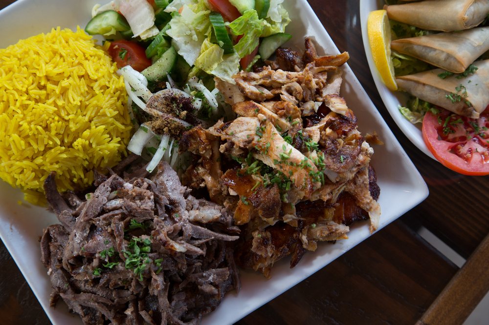 Order Beef Shawarma food online from Kaza Maza Mediterranean Grill store, Norco on bringmethat.com