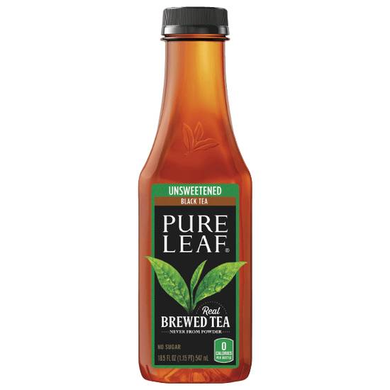 Order Pure Leaf Unsweetened Tea 18.5oz food online from Casey store, La Vista on bringmethat.com