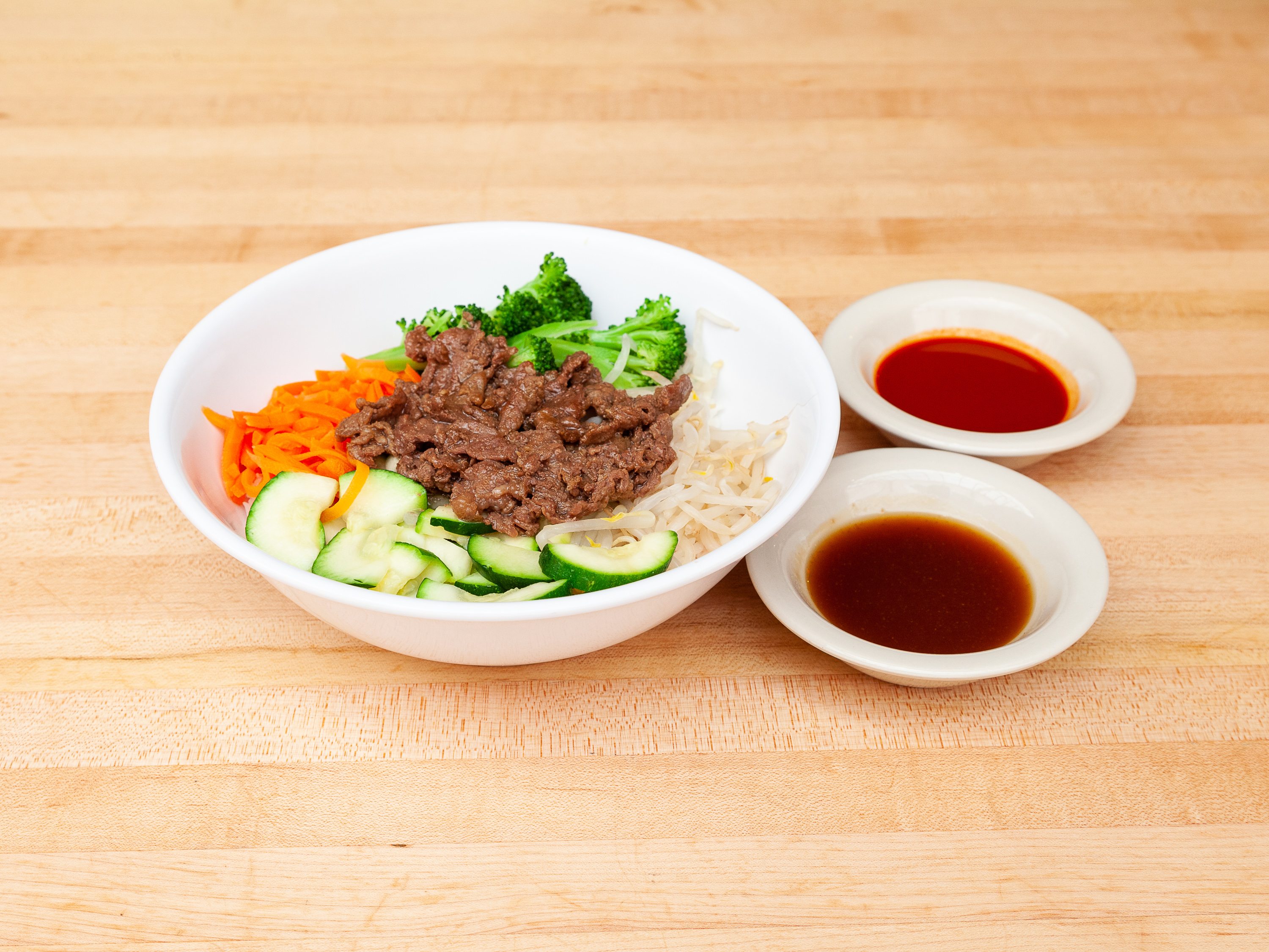 Order Beef Rice Bowl food online from Bulgogi Korean Bbq store, Bellevue on bringmethat.com