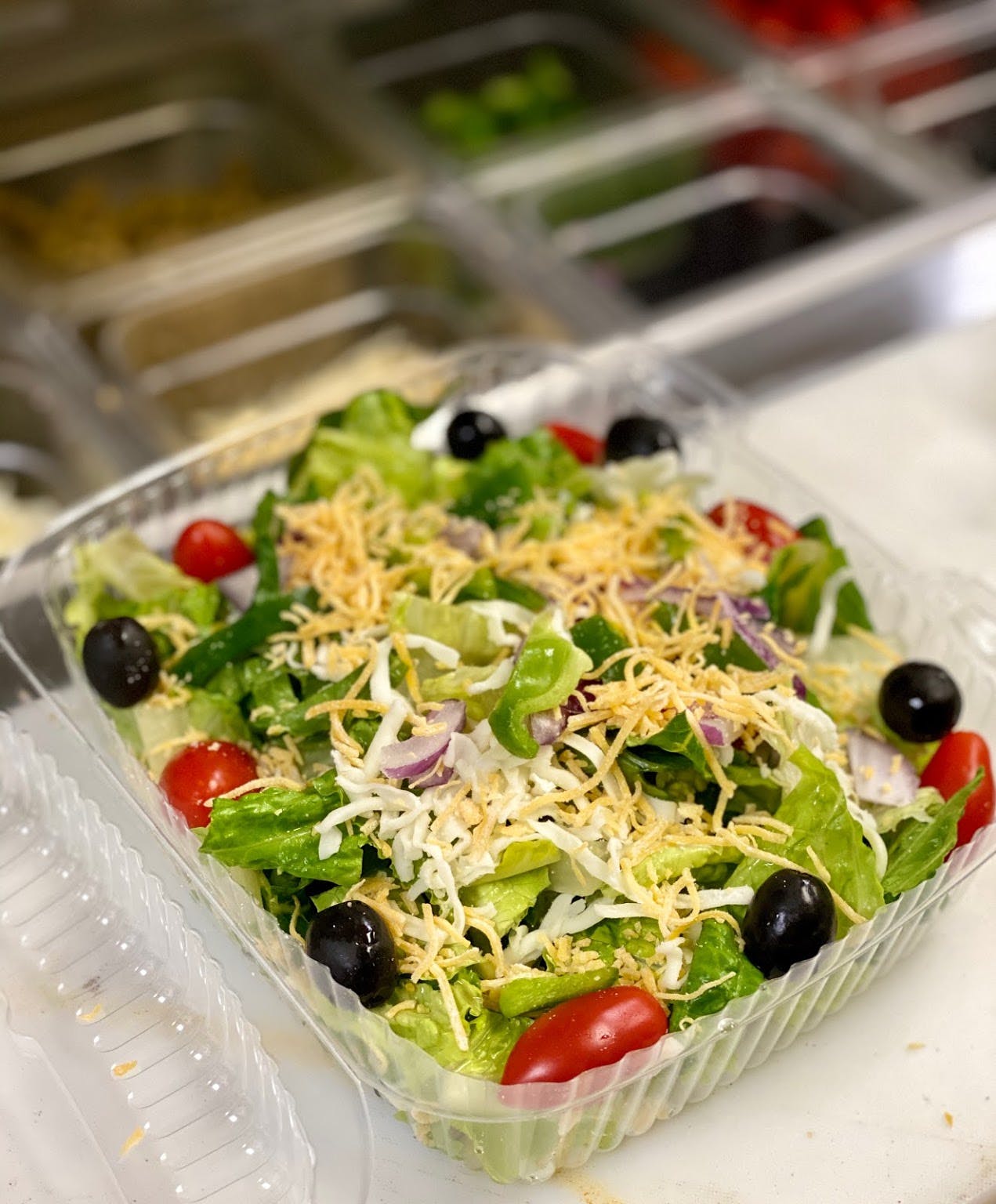 Order House Salad - Salad food online from E Milano's Pizza store, Nashville on bringmethat.com