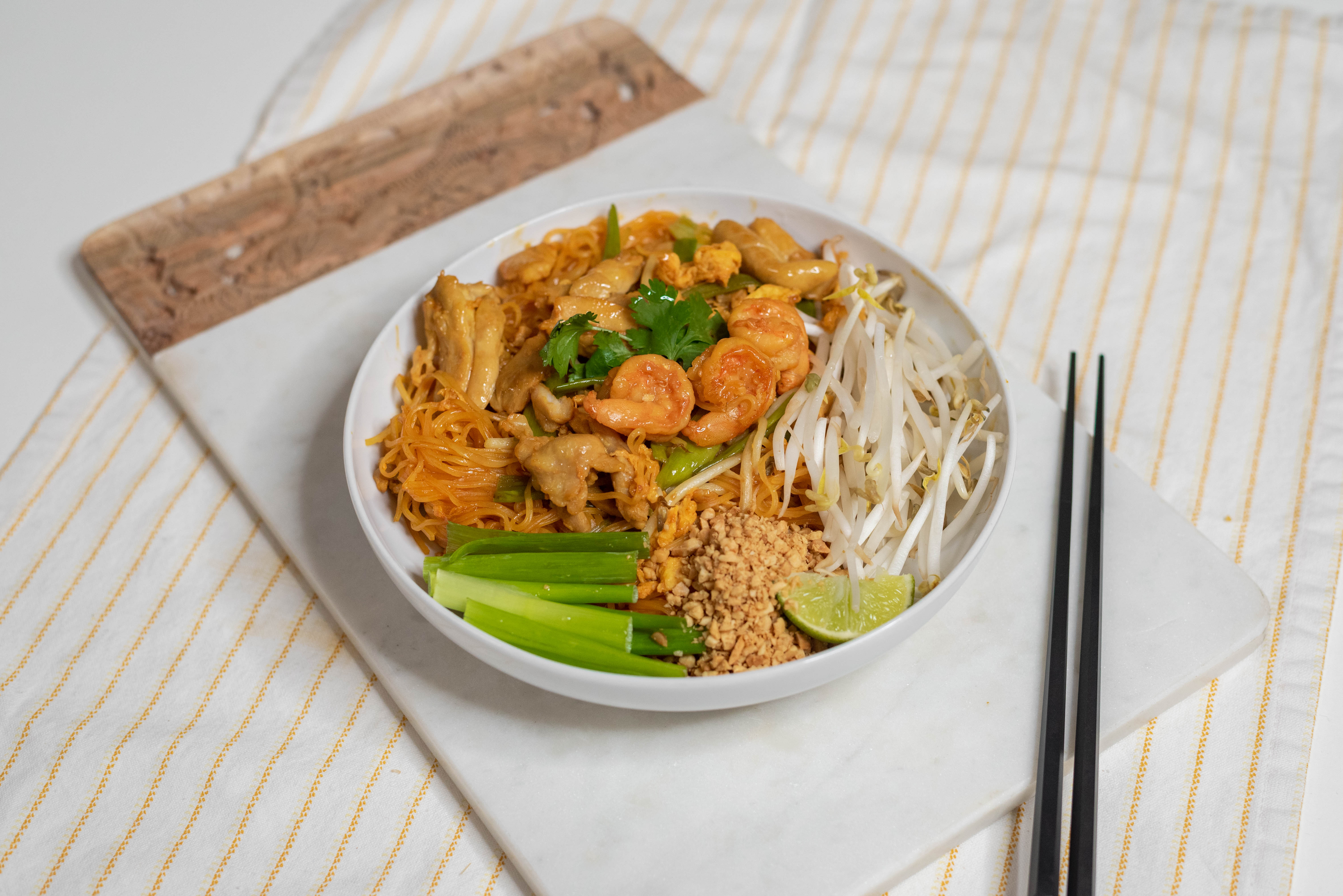 Order Pad Thai food online from Louie Chinese Cuisine store, Los Angeles on bringmethat.com