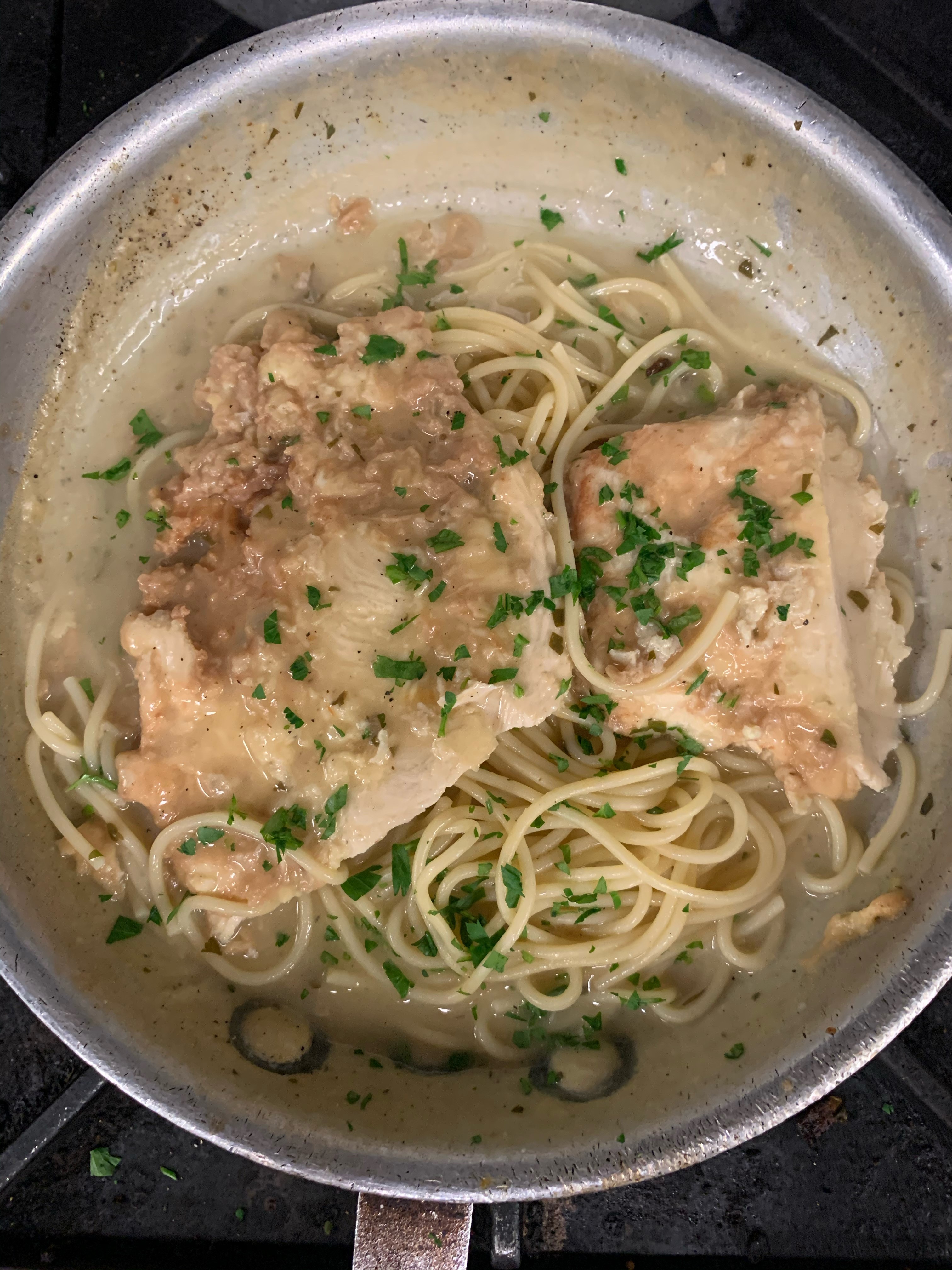 Order Chicken Francese food online from Benvenuti Italian Specialties & Catering store, Garwood on bringmethat.com