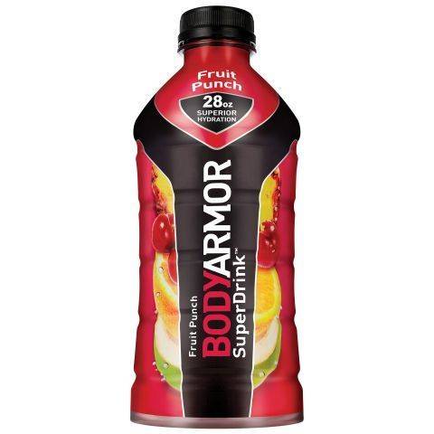 Order BODYARMOR Sports Drink, Fruit Punch 28oz food online from 7-Eleven store, Richmond on bringmethat.com
