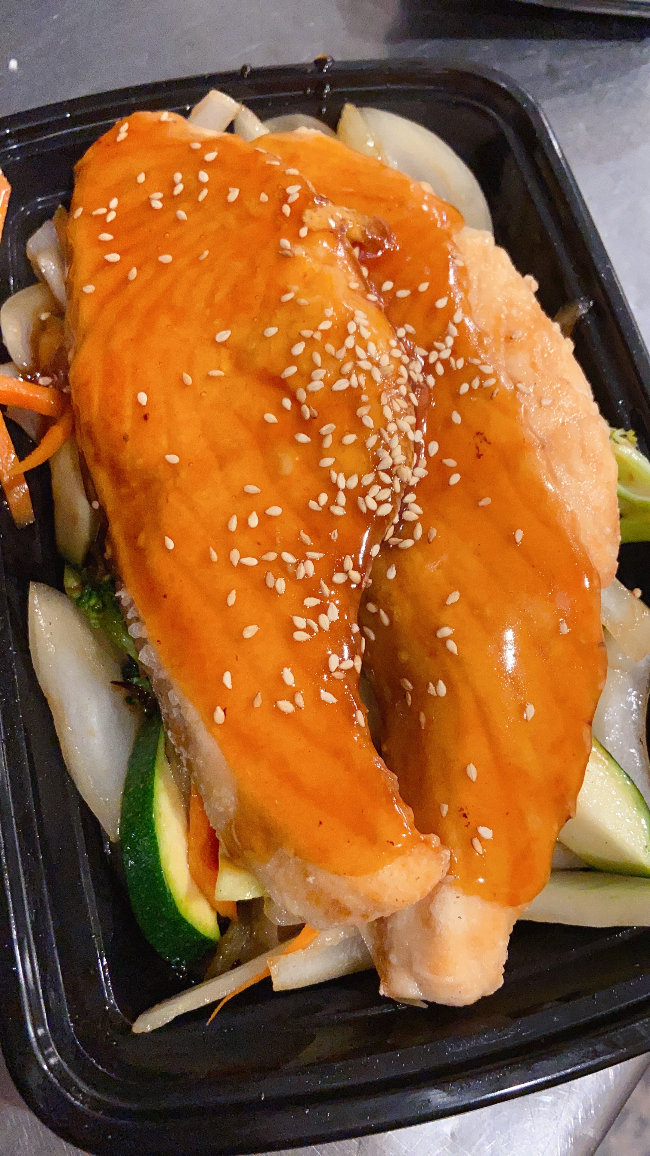Order Teriyaki Salmon food online from Mizu store, Bayport on bringmethat.com
