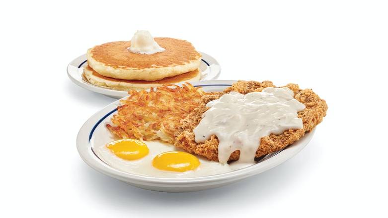 Order Country Fried Steak & Eggs food online from Ihop store, Madison on bringmethat.com