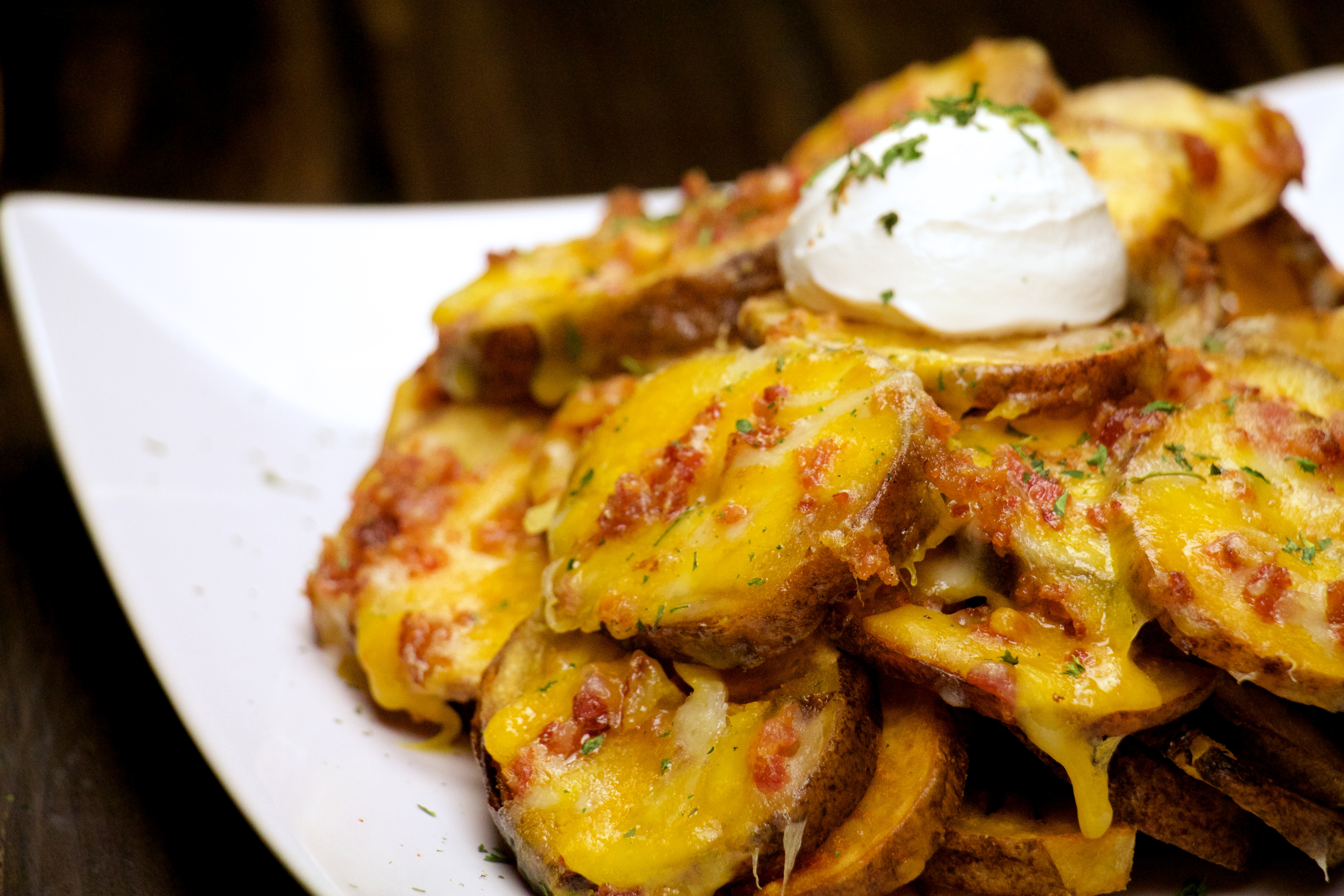 Order Potato Skins food online from The Corner Stable Restaurant store, Columbia on bringmethat.com