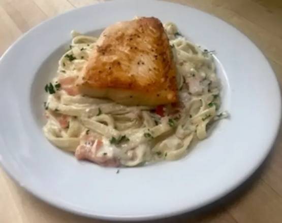 Order Salmon Milano food online from Cuzino Family Kitchen store, Bear on bringmethat.com