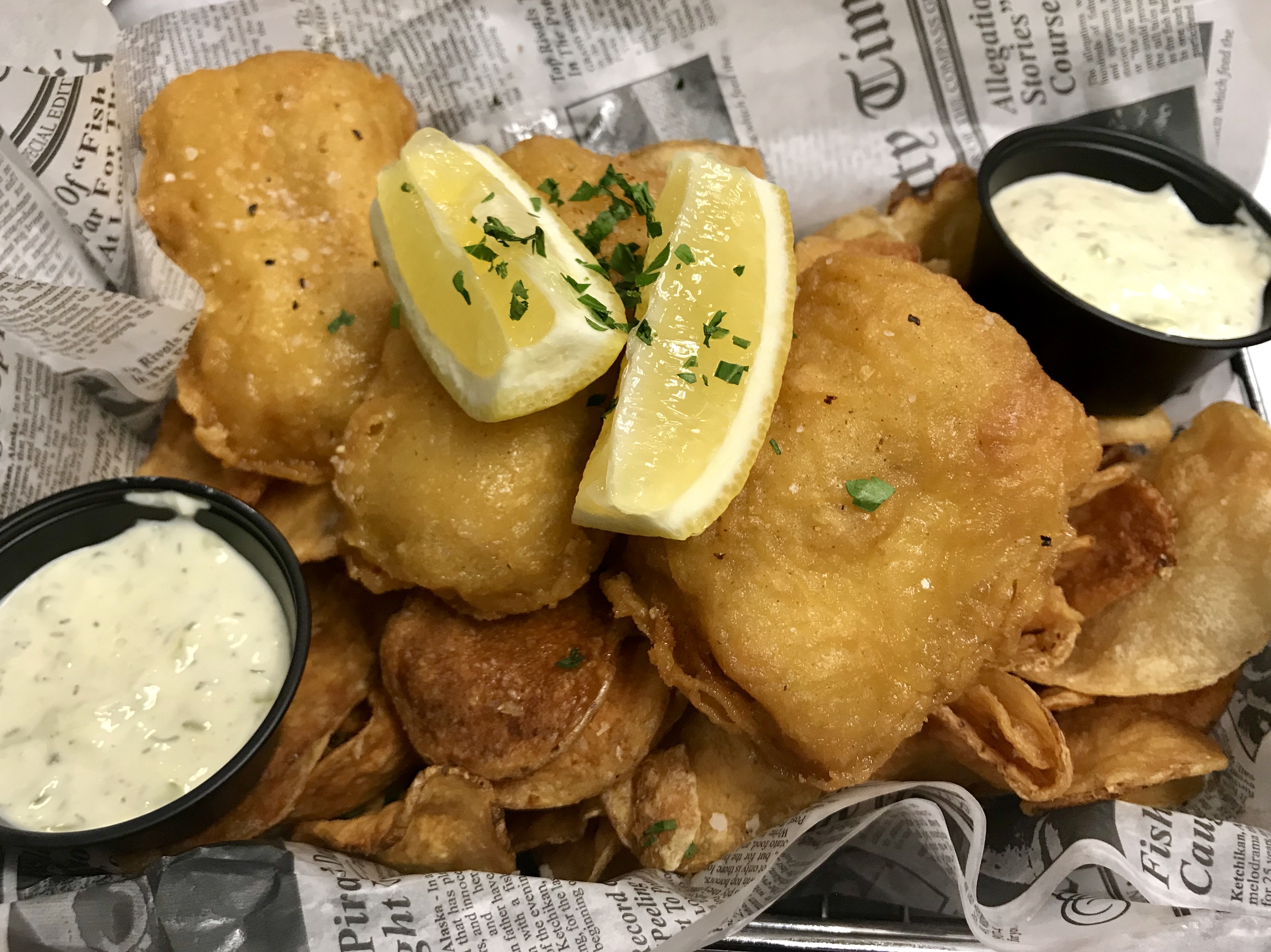 Order Fish and Chips food online from The Good Life store, Massapequa Park on bringmethat.com