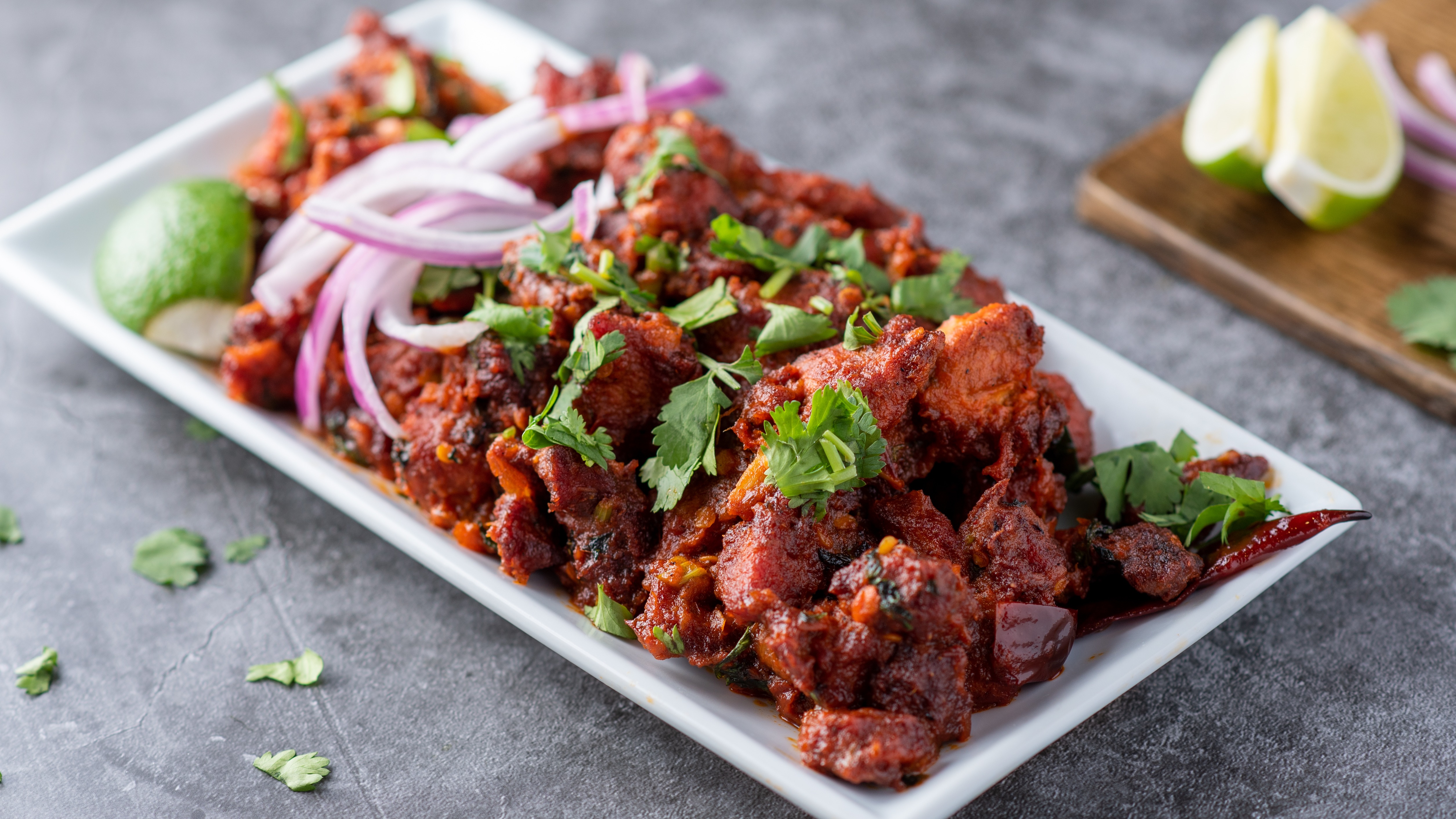 Order Sangam Special Chicken Dry food online from Sangam Chettinad Indian Cuisine store, Austin on bringmethat.com