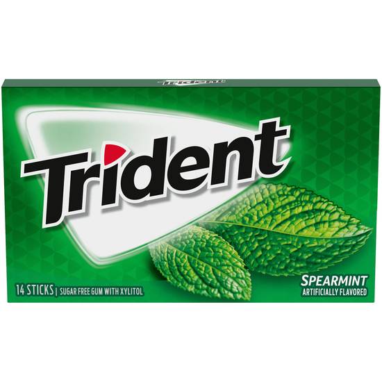 Order Trident Sugar Free Gum, Spearmint, 14 CT food online from CVS store, MOREHEAD CITY on bringmethat.com