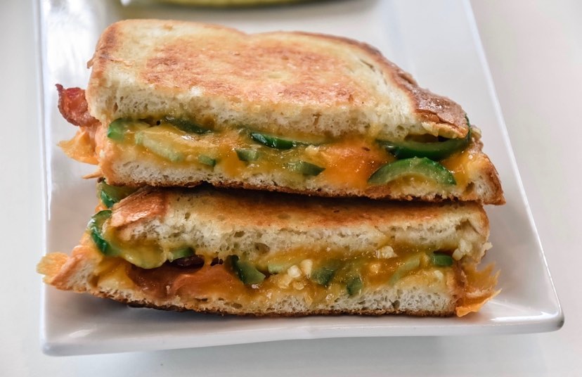 Order Jalapeno Popper Grilled Cheese food online from Trifecto Bar store, Clarksville on bringmethat.com