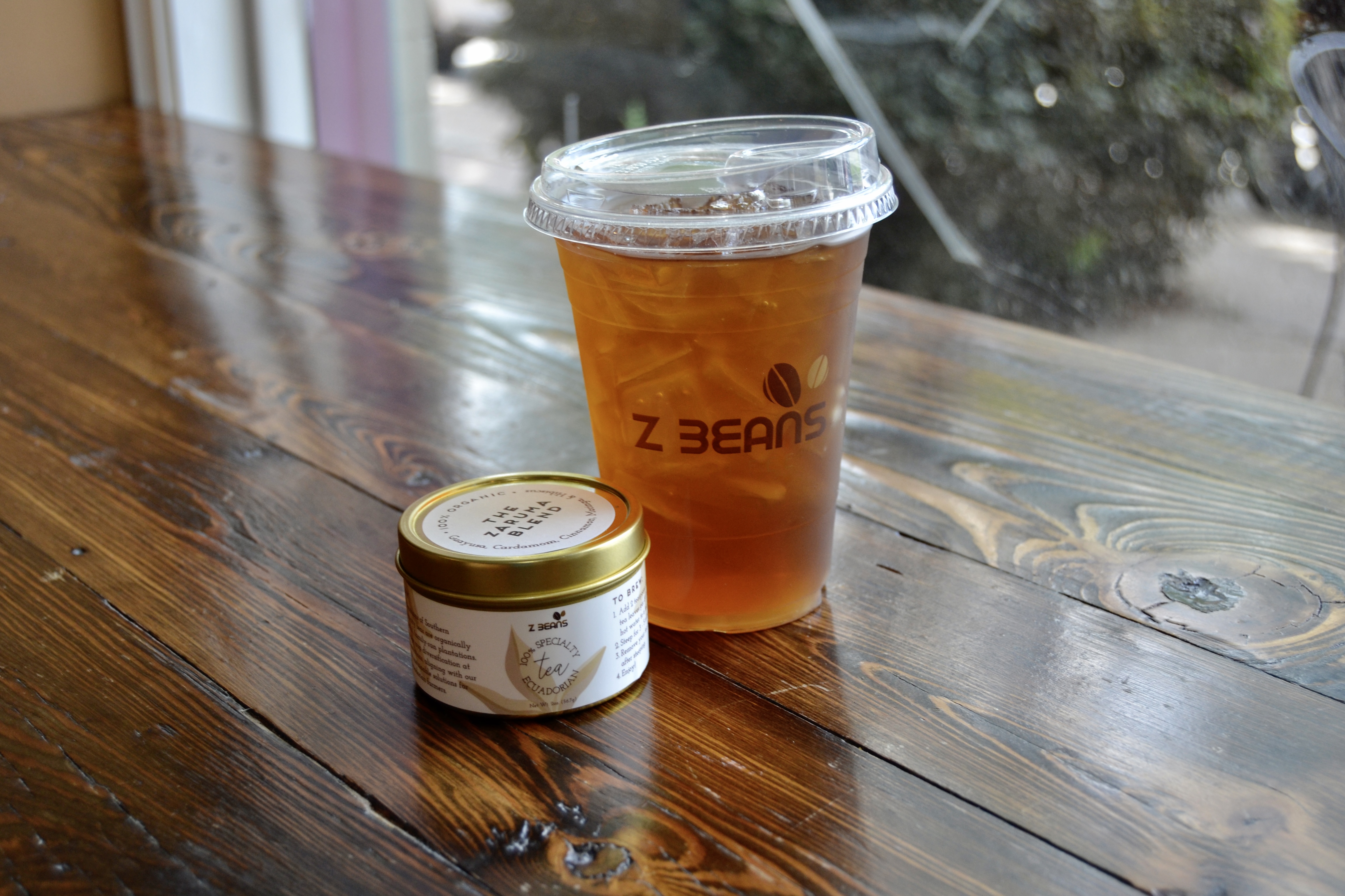 Order Iced Tea  food online from Z Beans Coffee store, Macon on bringmethat.com