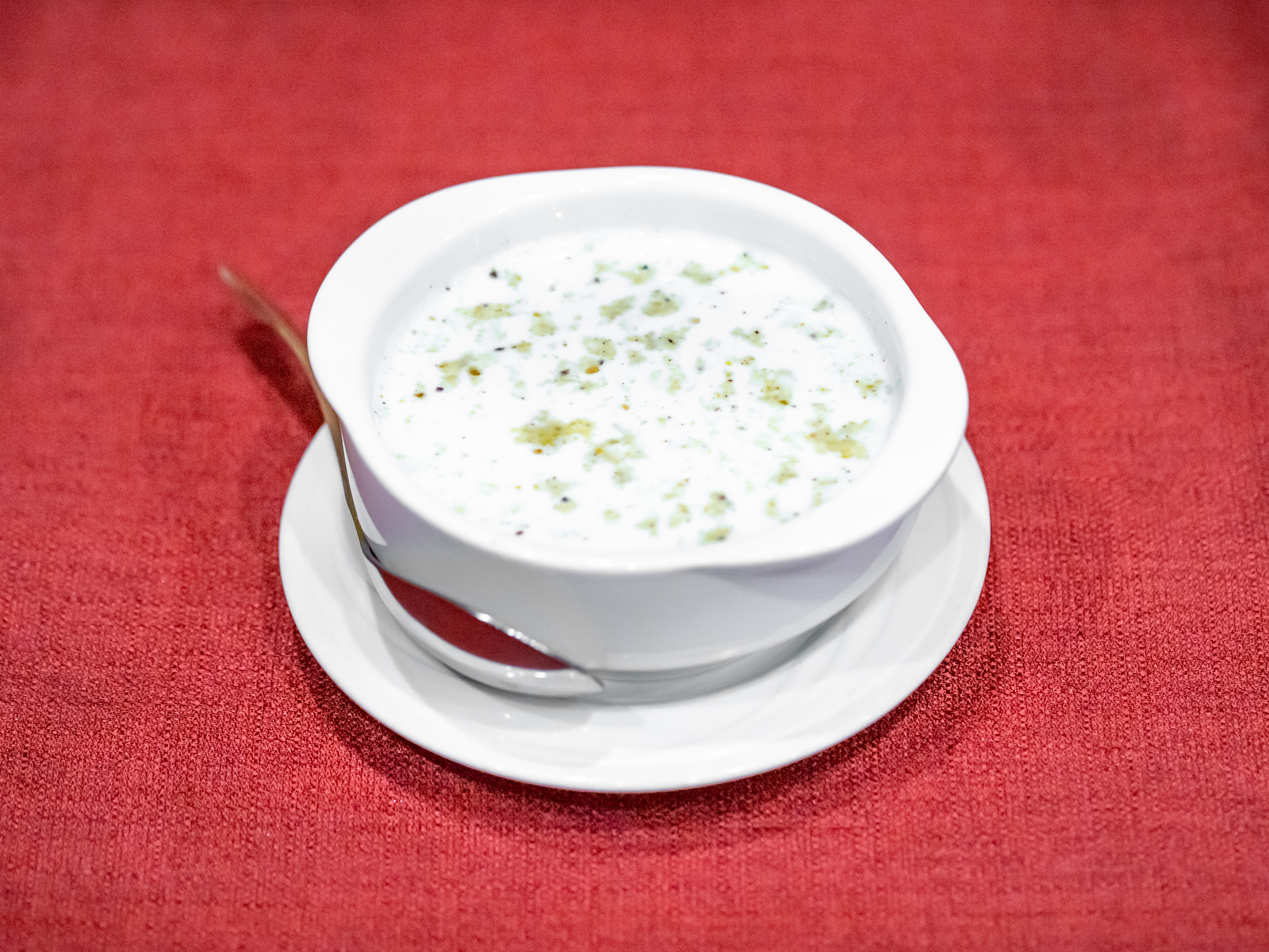 Order Coconut Soup food online from Little India store, Saratoga Springs on bringmethat.com