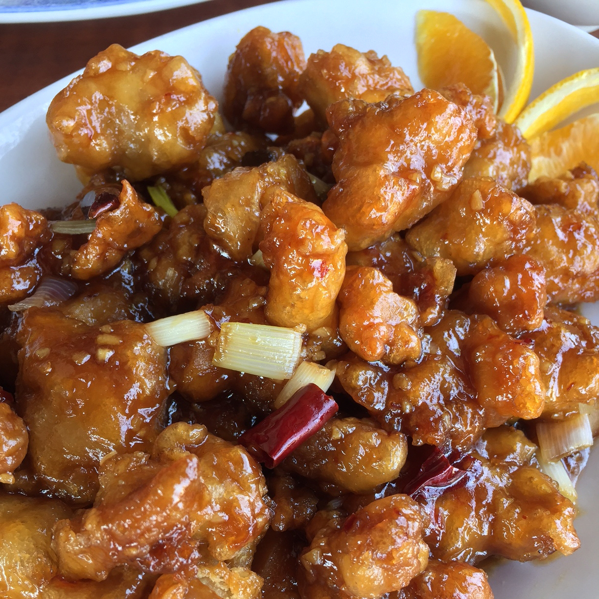 Order Orange Chicken food online from Dragon Street Chinese Restaurant store, North Hollywood on bringmethat.com