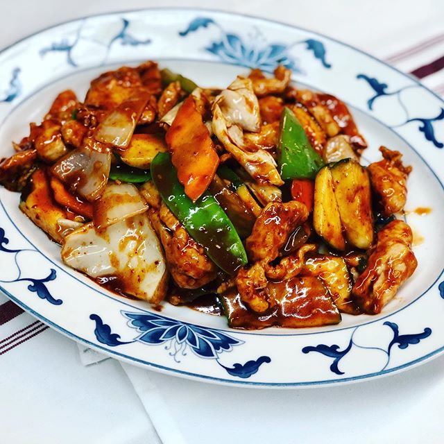 Order Stir Fried Spicy Szechuan Chicken 四川鸡片 food online from Pyng ho store, Decatur on bringmethat.com