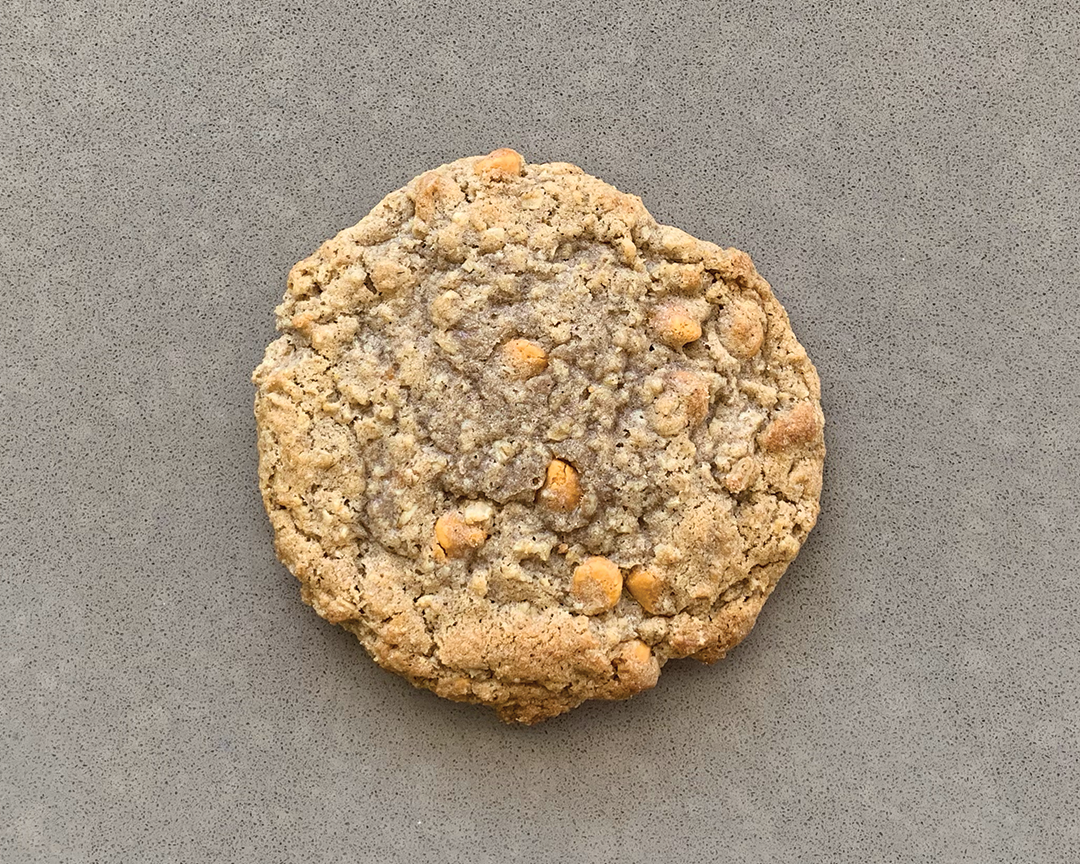 Order Oatmeal Butterscotch Cookie food online from Stirred, Not Shaken store, San Francisco on bringmethat.com