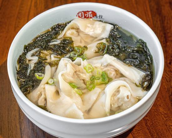 Order 14# Wonton in Chicken Soup 鸡汤抄手 food online from Beijing Noodle House 同顺面馆 store, Lake Forest on bringmethat.com