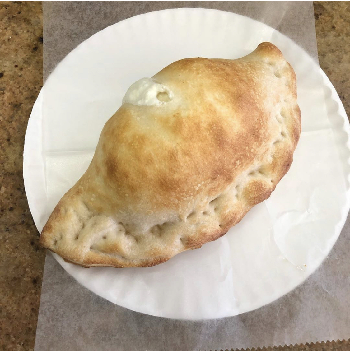 Order Calzone food online from Lenny's pizza store, Brooklyn on bringmethat.com