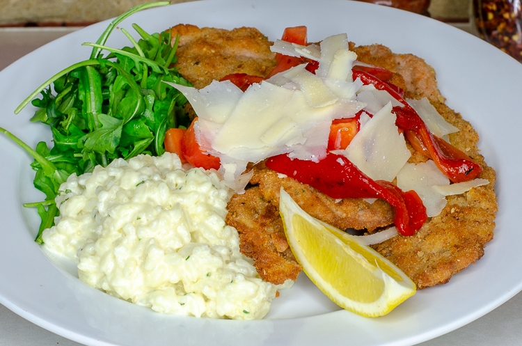 Order VEAL MILANESE food online from Tre Famiglia store, Haddonfield on bringmethat.com