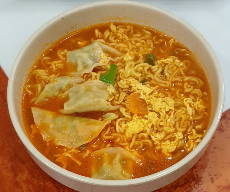 Order Ramen with 3pc dumpling food online from Psuuing store, State College on bringmethat.com