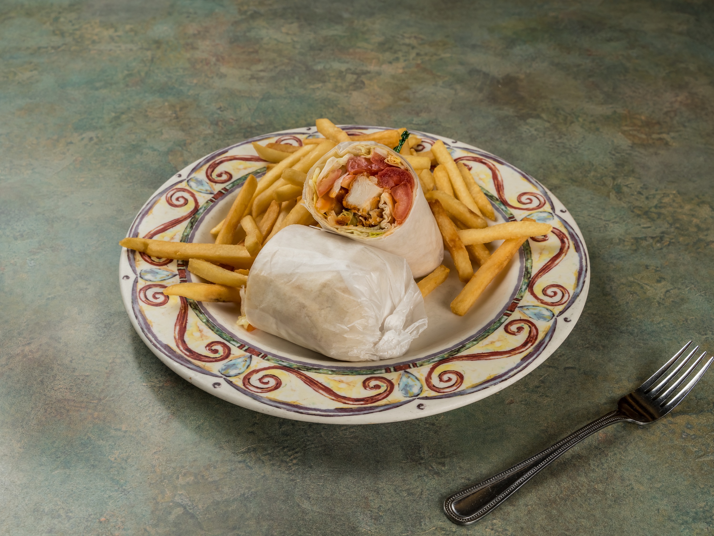Order Buffalo Chicken Wrap food online from Hauppauge Palace Diner store, Hauppauge on bringmethat.com