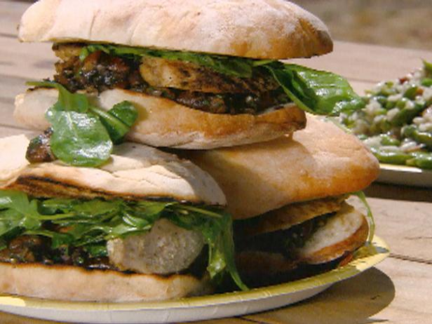 Order Mushroom Ciabatta Sandwich food online from Caffe Bene store, Jackson Heights on bringmethat.com
