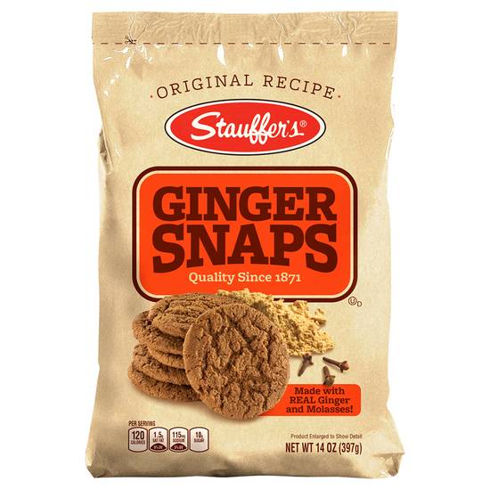 Order Stauffer's Ginger Snap (14 oz) food online from Rite Aid store, Eugene on bringmethat.com