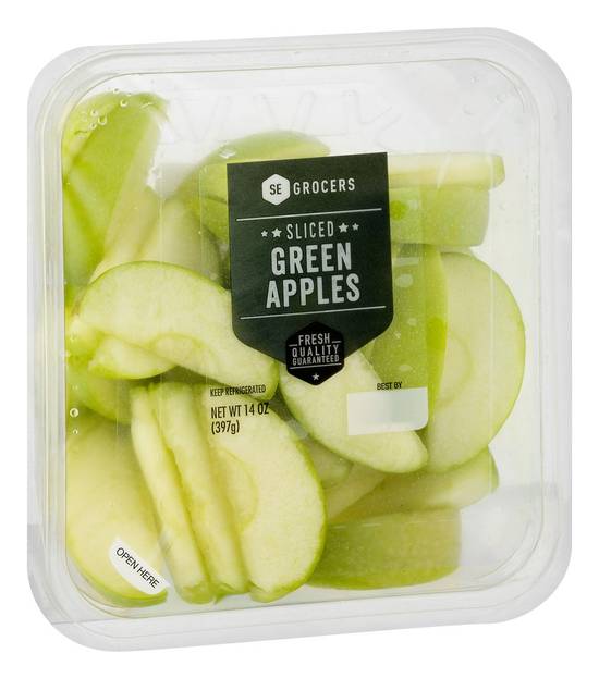 Order Se Grocers · Sliced Green Apples (14 oz) food online from Winn-Dixie store, Birmingham on bringmethat.com