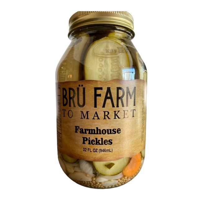 Order Pickles: Farmhouse (32oz) food online from Bru Grill & Market store, Lake Forest on bringmethat.com