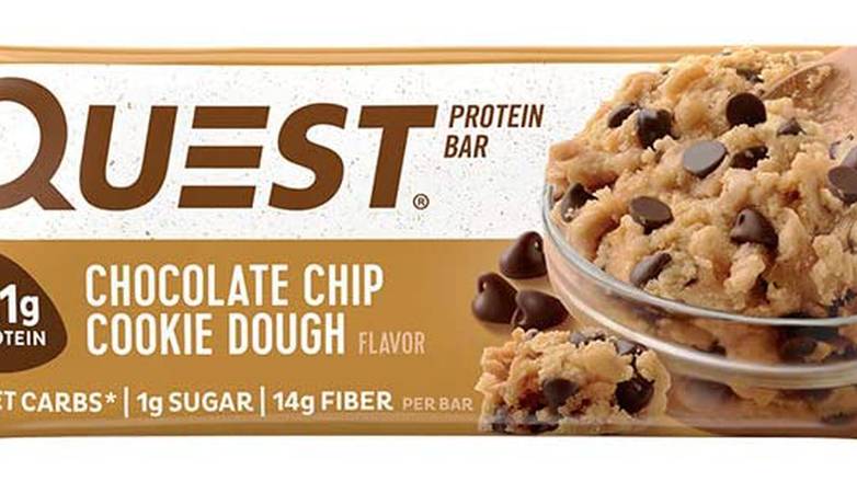 Order Quest Nutrition Protein Bar, Chocolate Chip Cookie food online from Exxon Constant Friendship store, Abingdon on bringmethat.com