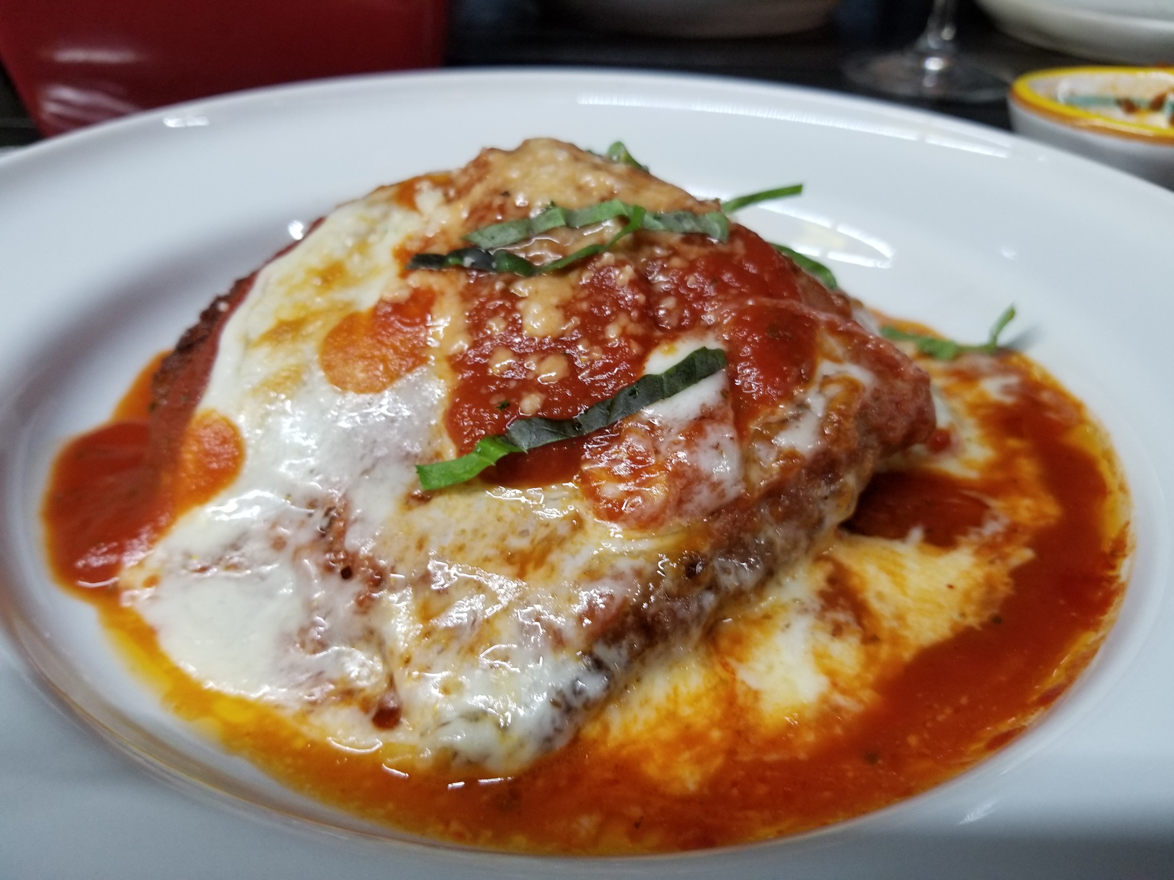 Order  Chicken Parmigiana food online from Luca's Ristorante store, Franklin Township on bringmethat.com