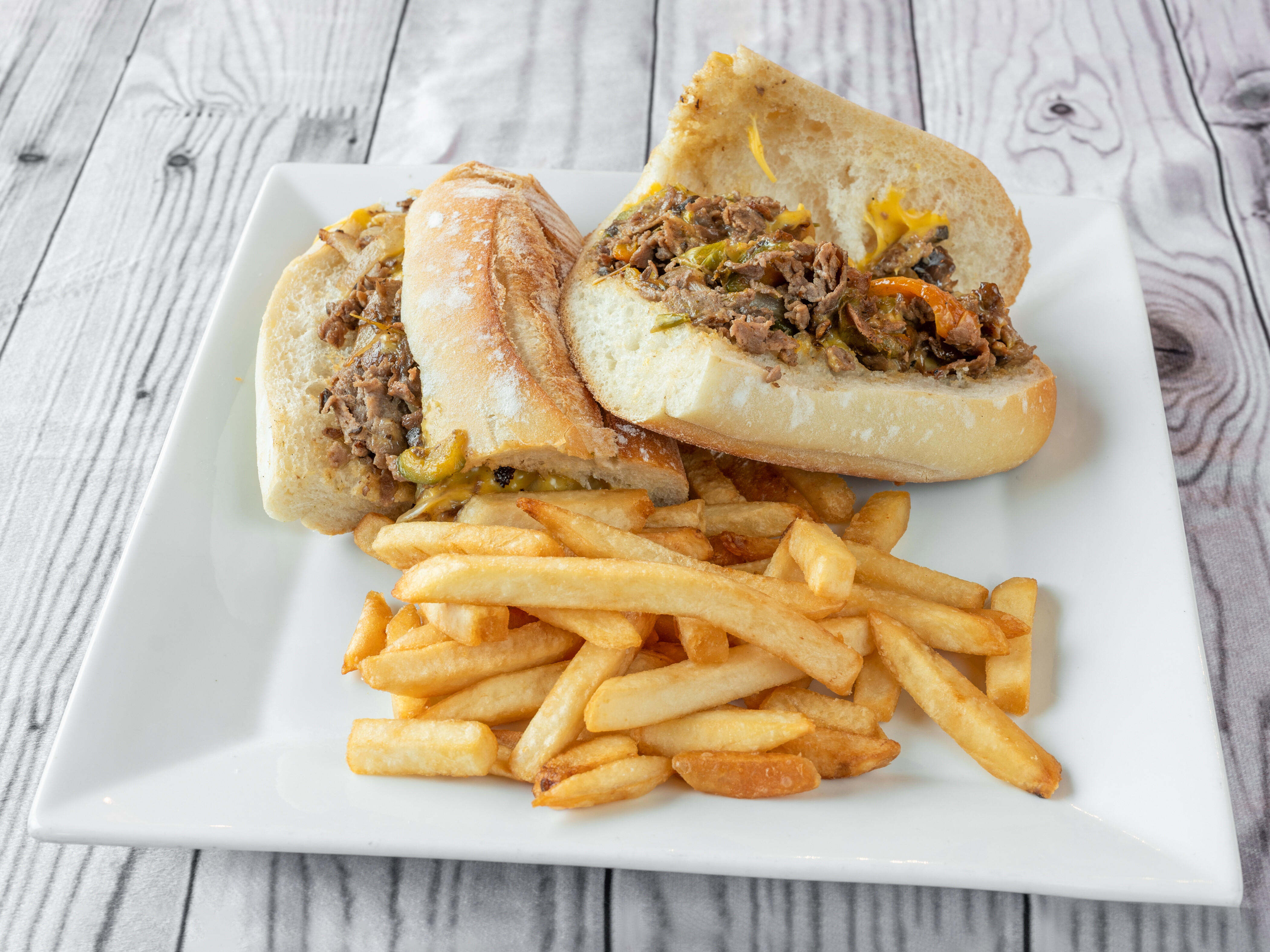 Order Philly Cheesesteak Wrap food online from Don Giovanni Wood Fired Pizza & Bar store, South Amboy on bringmethat.com
