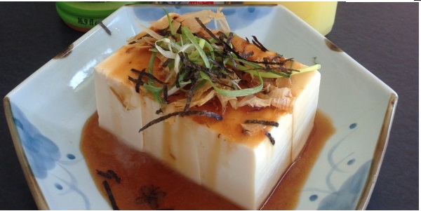 Order 1119. Hiyayakko Cold Tofu food online from Yama Sushi Restaurant store, San Francisco on bringmethat.com