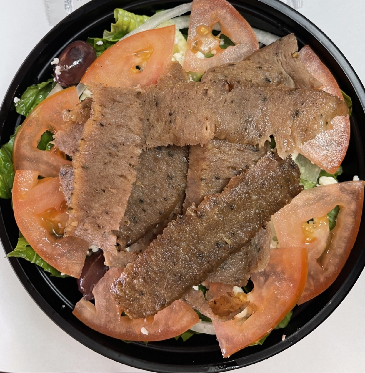 Order Gyros Greek Salad  food online from Zam zam middle eastern grill store, Chicago on bringmethat.com