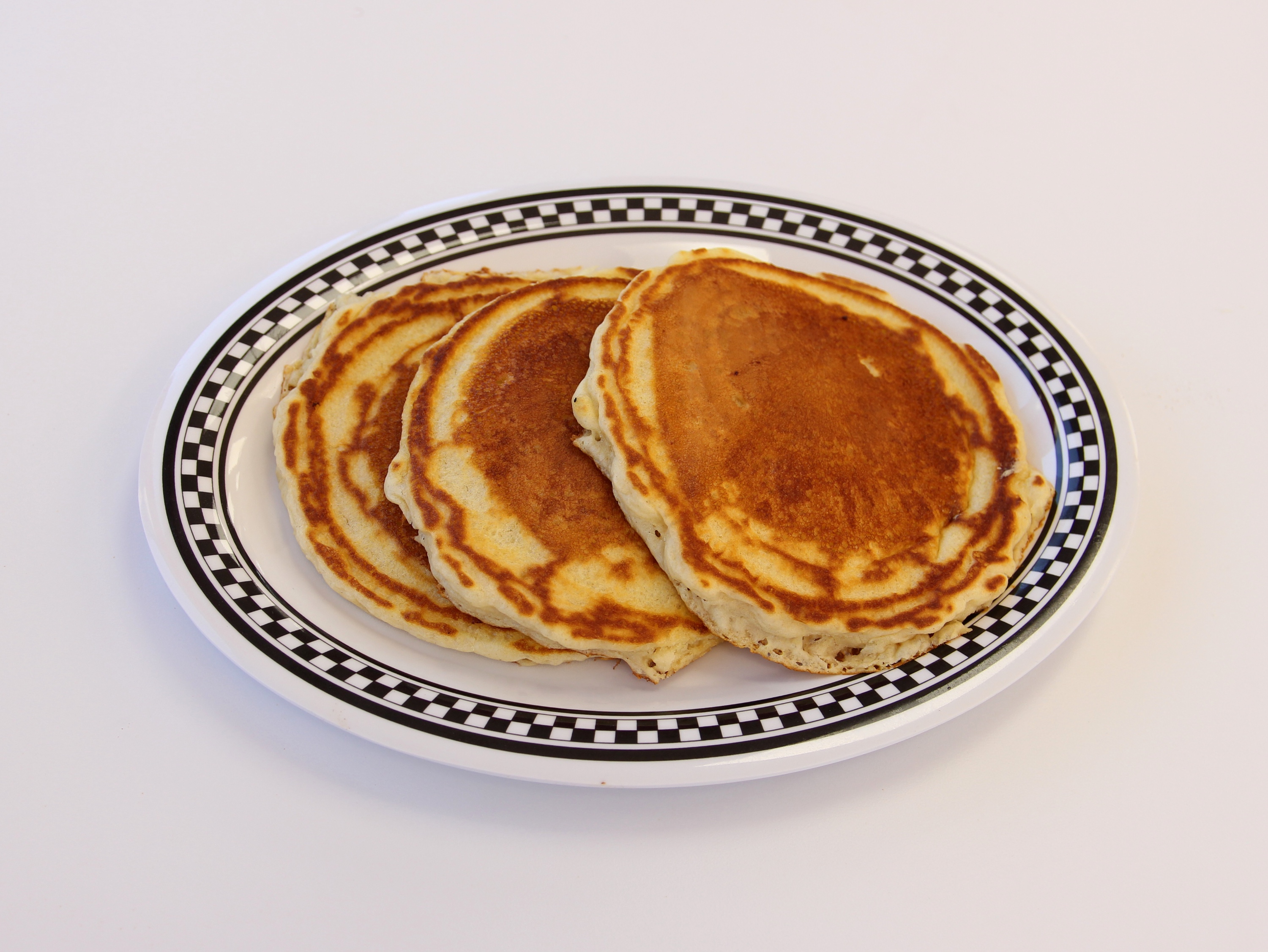 Order 3 Pancakes food online from Nicky Ds Coney Island store, Detroit on bringmethat.com