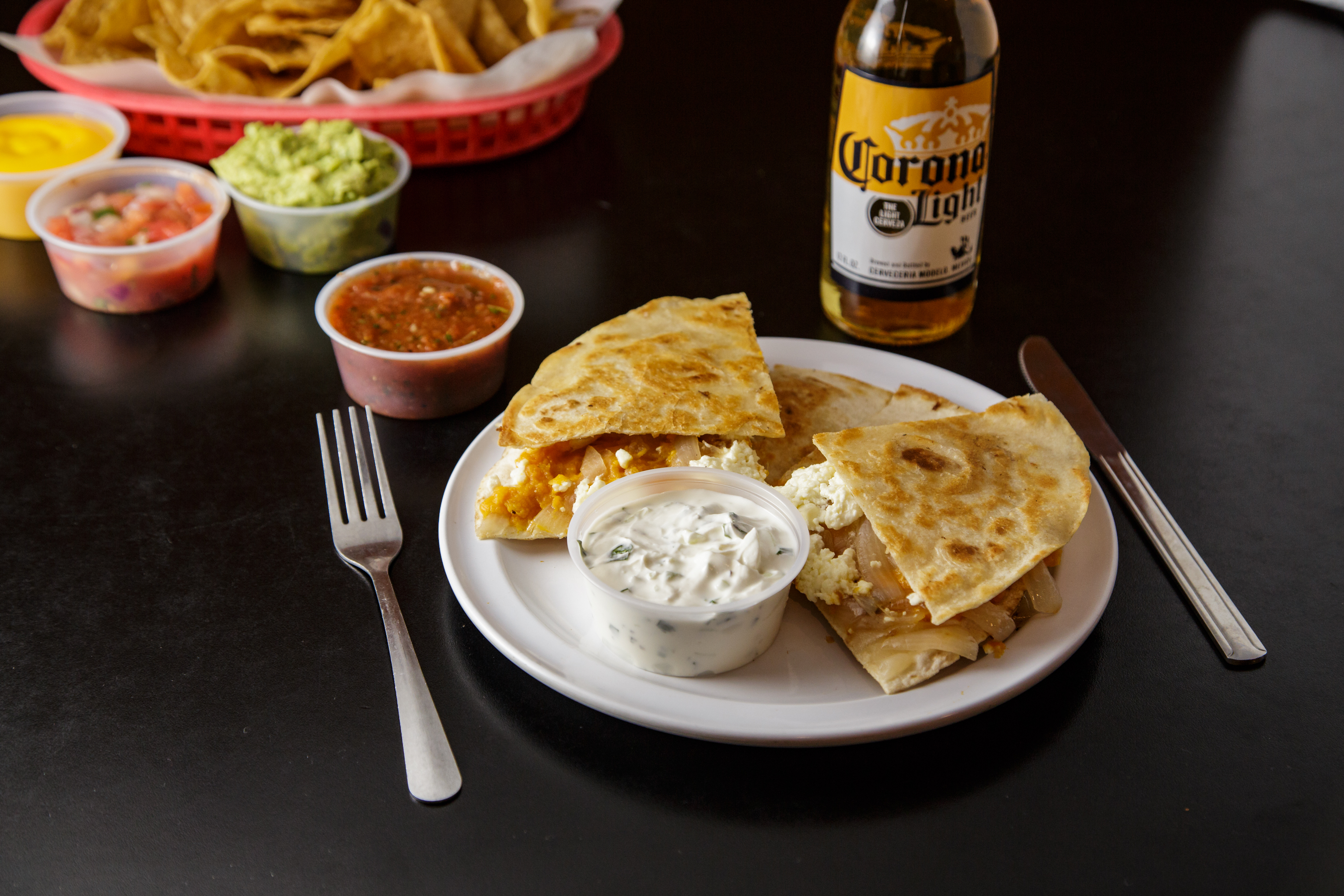 Order The BD Quesadilla food online from Burrito Drive store, Madison on bringmethat.com