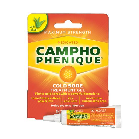 Order Campho-Phenique Medicated Maximum Strength Cold Sore Treatment (0.23 oz) food online from Rite Aid store, PITTSBURGH on bringmethat.com