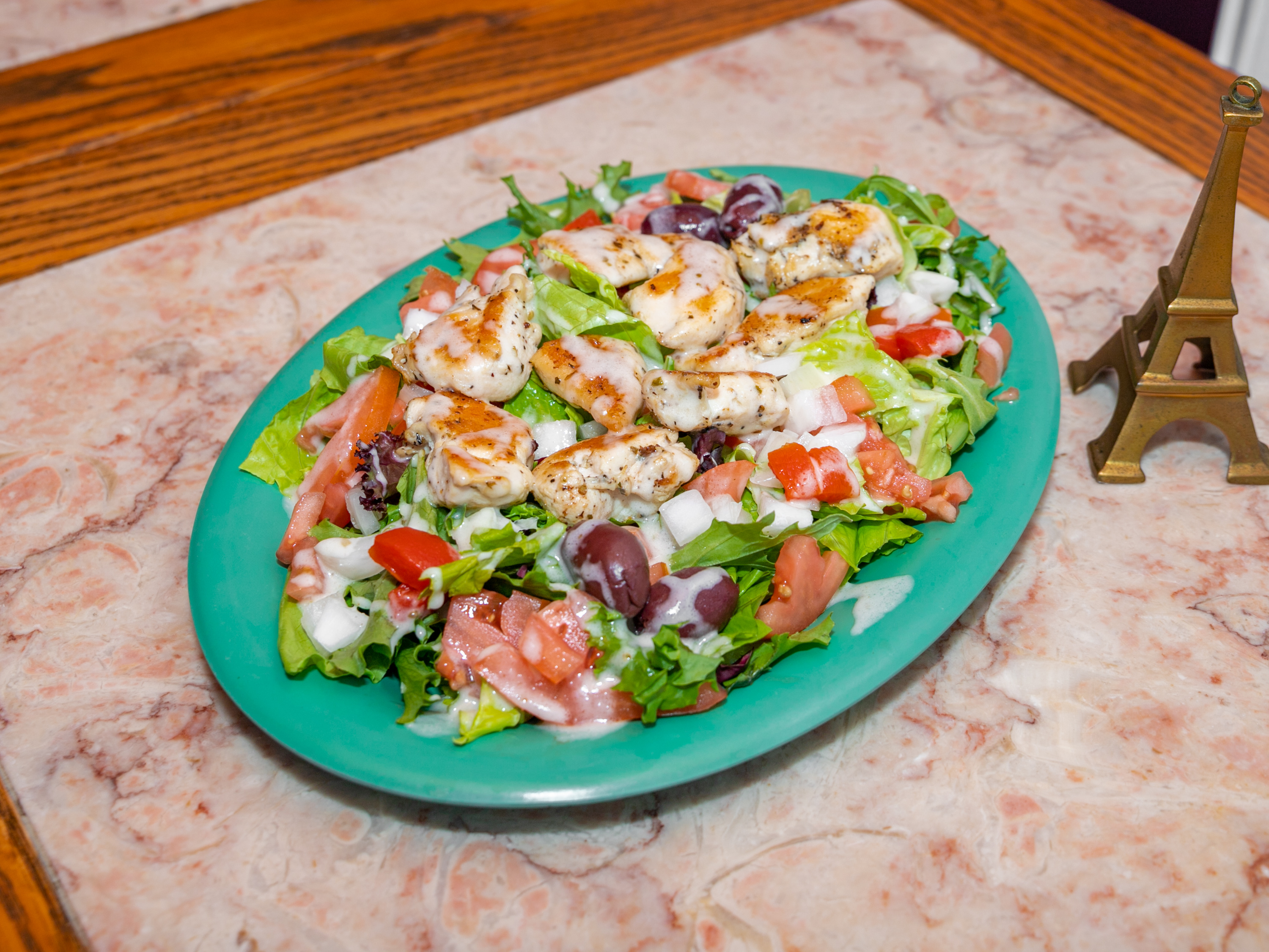 Order Greek Salad Lunch food online from The Spot Cafe store, Watertown on bringmethat.com